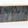 Limited Edition Tray of Oak and Vintage Italian Marbleized Paper 65013