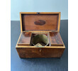 Antique Swedish Yew Wood Box 70416