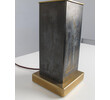French Mid Century Etched Metal Table Lamp 15573