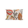 French Embroidery Textile Pillow on Linen 63592