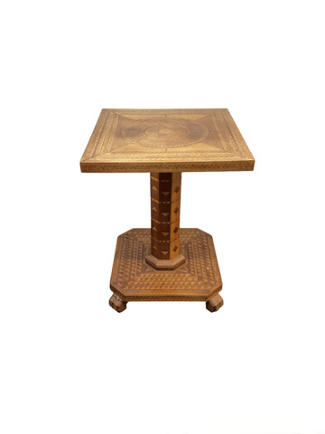 English Inlaid Side table 74727