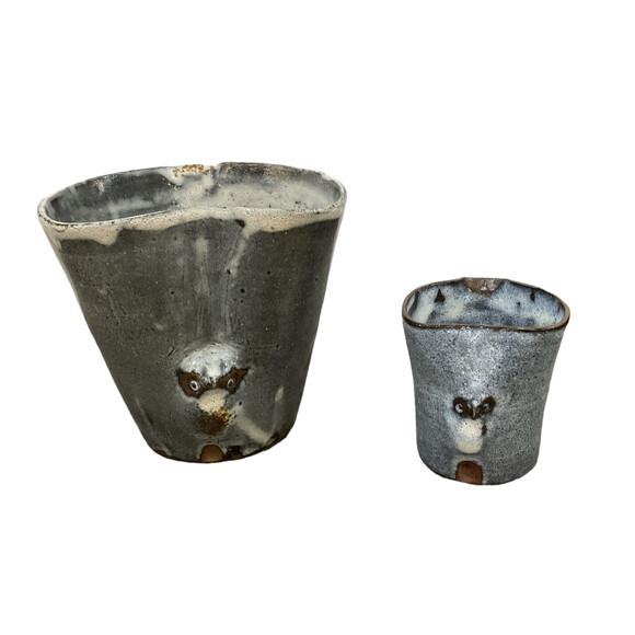 Pair of Danish Stoneware Vases 60869