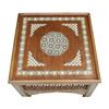 French Inlaid Side Table 26026