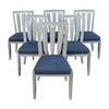Set of (6) Guillerme & Chambron Dining Chairs 62744