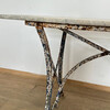 French 19th Century Iron with Marble TopTable 74177