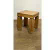 1960's French Cerused Oak Side Table/Stool 73979