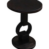 Limited Edition Ebonized Wood Side Table 23625