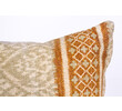 Vintage French Linen Textile Pillow, 19731