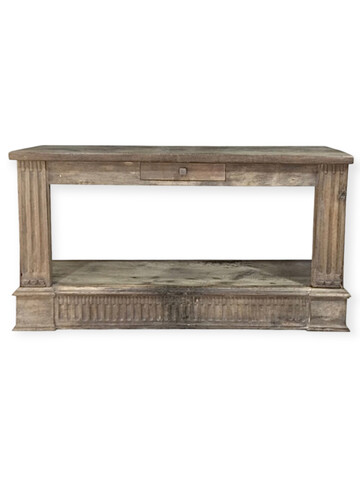 Limited Edition French Oak Console 63895