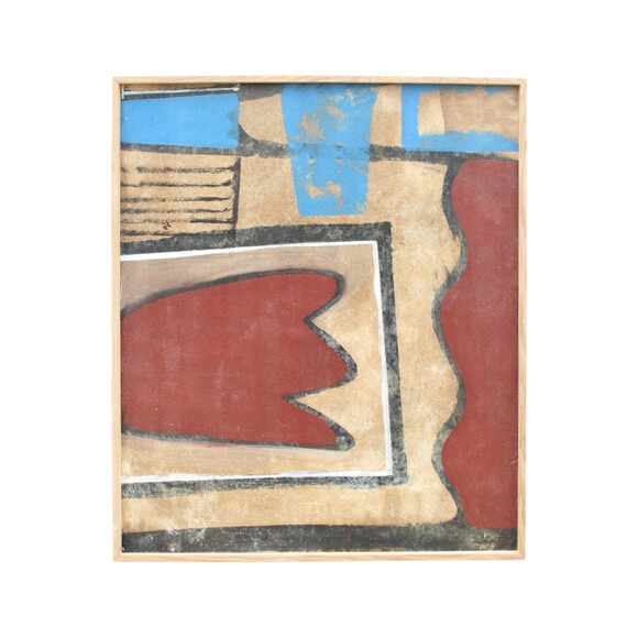 French Mid Century Abstract Painting 26439