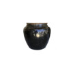 Antique Central Asian Black Glazed Pottery Vessel 66878