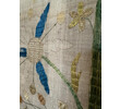 Rare Wall Size 18th French Linen Embroidery of 