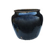 Large Black Glazed Ceramic Vessel from Central Asia 66071