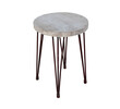 Limited Edition Oak and Iron Side Table 23619