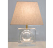 Vintage Italian Lucite Lamp 32717