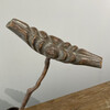19th Century Hand Carved Wood Flower 59594