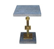 Limited Edition Cerused Oak and Bronze Side Table 26316