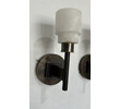 Lucca Studio Pair of Georgie Alabaster and Bronze Sconces 74730