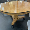 Swedish Biedermier Birch Burl Wood Table 74595