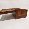 19th Century Inlaid Hardwood Box 65118