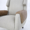 Pair Mid Century Italian Arm Chairs 12473