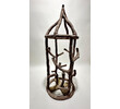 Highly Decorative French 19th Century Faux Bois Hanging Lantern 73642