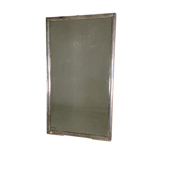 Antique Silver Leaf Framed Mirror 16266