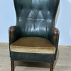 Single 1930's Danish Leather Arm Chair 74205