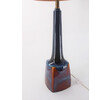 Vintage Ceramic Lamp with Custom Burlap Shade 65500
