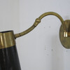 Pair Black and Gold Sconces 10931