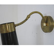 Pair Black and Gold Sconces 10931