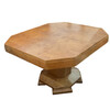 1940's French Burl Octagonal Center Table 74691