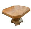 1940's French Burl Octagonal Center Table 74691