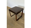 Lucca Studio Vaughn (stool) of black leather top and base 74807