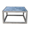 Limited Edition Oak and Zinc Coffee Table Cube 52160