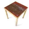 Limited Edition Red Industrial Iron Top Table 10797