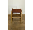 Lucca Studio Thelma Woven Leather Stool 72580