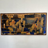 Large Danish Mid Century Cubist Oil Painting 74776