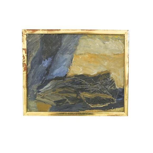 Swedish Abstract Oil Painting 32209