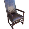 19th Century Leather Arm Chair 29924