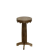 Limited Edition Walnut Deco Side  Table 73084