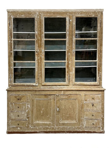 19th Century French Oak Cabinet 67034