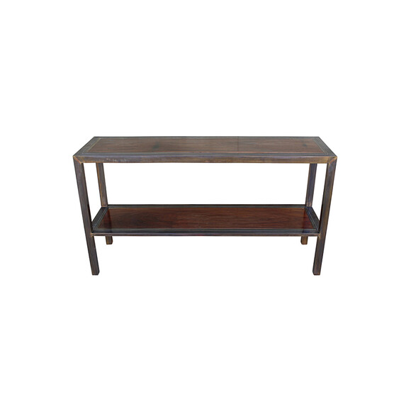 Limited Edition Metal and Wood Console 28846