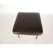 French Mid Century Metal and Leather Top Stool 64834