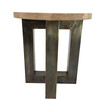 Lucca Limited Edition Table: oak with patinated brass 19377