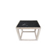 Limited Edition Side Table With  Industrial Top 67711