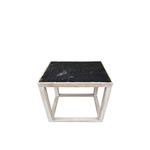 Limited Edition Side Table With  Industrial Top 67711