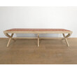 Lucca Studio Sadie Bench (Brown Leather) 71454