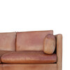 Vintage Danish Leather Sofa 23056