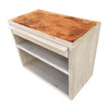 Limited Edition Oak and Leather Night Stand 34270